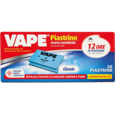 PIASTRINE+ANTIZANZARE+VAPE+CLASSICO+PZ%2E30+%2D+PRESIDIO+MEDICO+CHIR%3Cbr%3E%3Ci%3EVAPE%3C%2Fi%3E