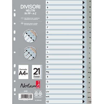 INTERCALARE+NOTAMI+A4+PPL+GRIGIO+A%2DZ%3Cbr%3E%3Ci%3ENOTAMI%3C%2Fi%3E